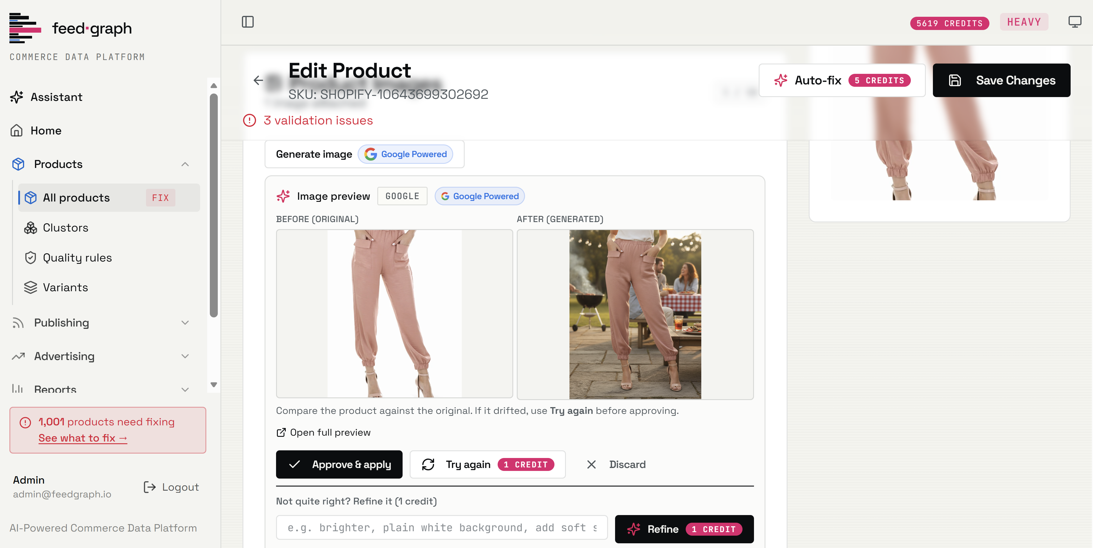 AI image editor