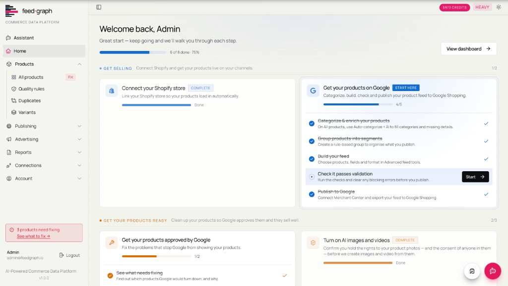 Guided onboarding